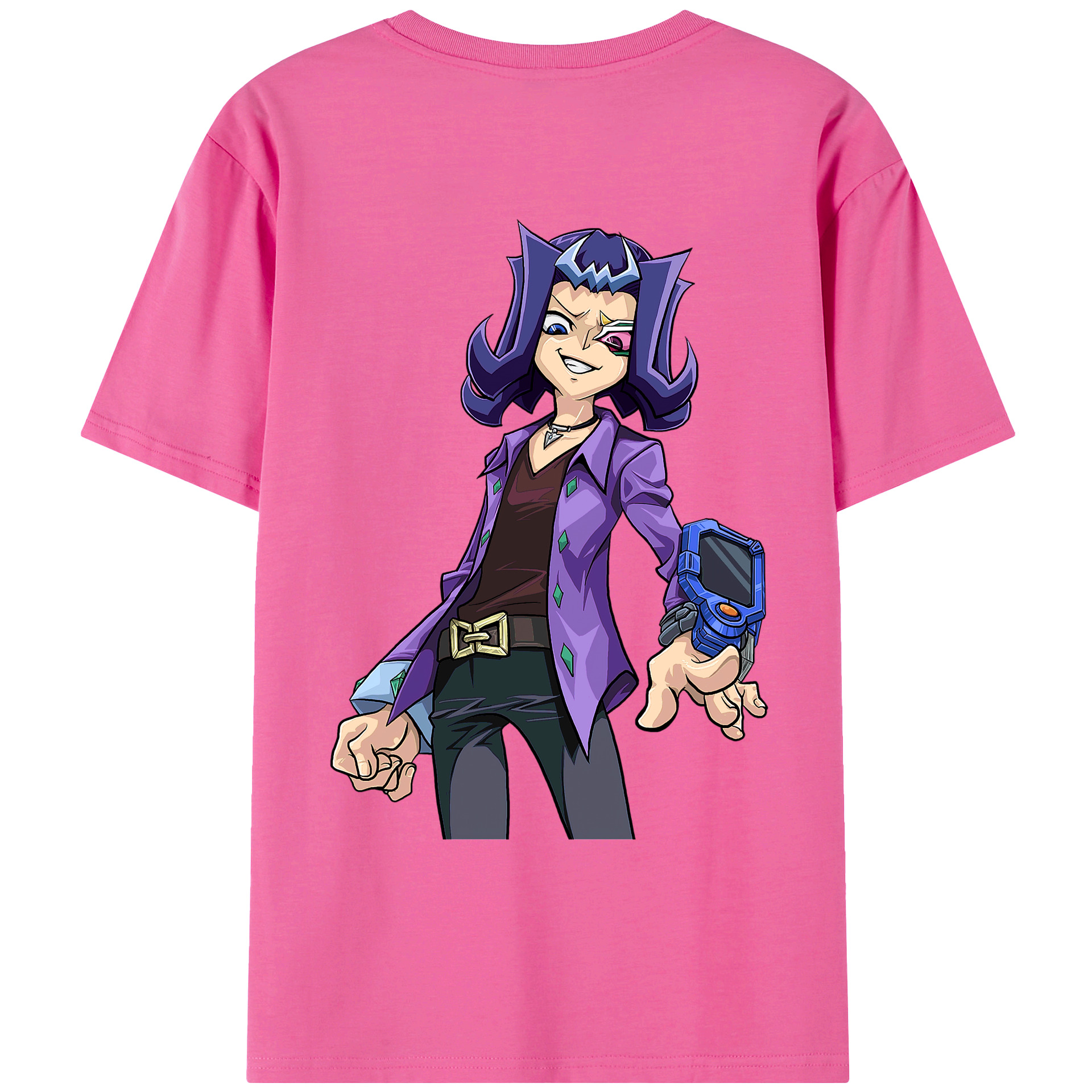 （画像用） 遊☆戯☆王 Yu-Gi-Oh! レディース半袖Tシャツ(バックプリント)